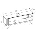 Rack Bancada Otawa Para Tv Até 65” - Colibri