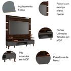Rack Bancada Painel Para Tv Até 65” Arcade 160 Cm Estante Mar