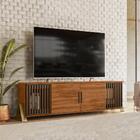 Rack Bancada Para Tv 75 Metha 190 Cm Mbl