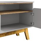 Rack Bancada Para Tv 75 Pol 180cm Rita Off/cinamomo B02     -