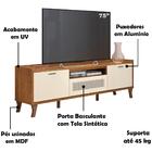 Rack Bancada Para Tv 75 Polegadas 1005115 Mbl