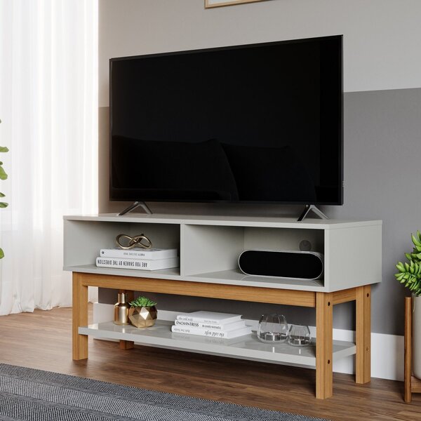 Rack Bancada Para Tv Até 42 Polegadas Pequim 1080 Espresso Mó