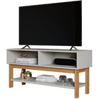 Rack Bancada Para Tv Até 42 Polegadas Pequim 1080 Espresso Mó