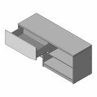 Rack Bancada Para Tv Até 50" 01 Porta E 01 Gaveta Msm301ce/ci