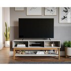 Rack Bancada Para Tv Até 50 Polegadas Pequim 1350 Espresso Mo