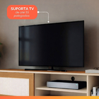 Rack Bancada Para Tv Até 55 Polegadas 1,36m 1 Porta Com Tela