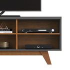 Rack Bancada Para Tv Até 60 Polegadas 2 Portas Sara D04 Freij