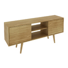 Rack Bancada Para Tv Até 65 Sala De Estar R1464 Natural G69 -