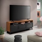 Rack Bancada Para Tv Até 70 Pol. 3 Portas 180cm Olinda Noce M