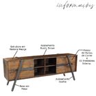 Rack Bancada Para Tv Até 70" Sala De Estar Bristol 02 Portas