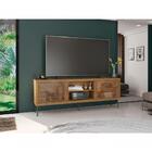 Rack Bancada Para Tv Até 72 Polegadas Frizz Off White Buriti