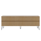 Rack Bancada Para Tv Até 72 Polegadas Frizz Off White Buriti