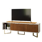 Rack Bancada Para Tv Até 75" Com 02 Portas E 01 Nicho 1.8 Mal