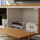 Rack Bancada Para Tv Até 75" Com 02 Portas E 01 Nicho 1.8 Mal