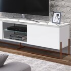 Rack Bancada Para Tv De 42 Pol. Estilo Industrial 1.3 Vesta B