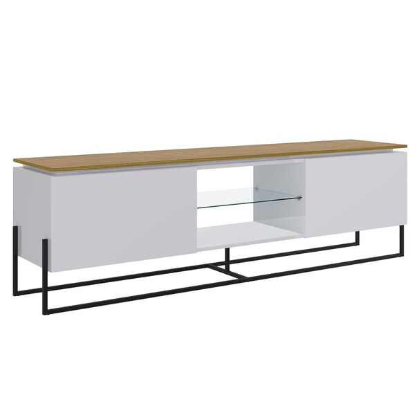 Rack Bancada Para Tv De 55 Pol. Estilo Industrial 1.8 Vesta B