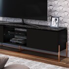 Rack Bancada Para Tv De 55 Pol. Estilo Industrial 1.8 Vesta P