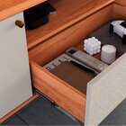 Rack Bancada Para Tv De Até 60' 1 Porta 2 Gavetas Rivire 1.3