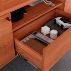 Rack Bancada Para Tv De Até 70' 1 Porta 2 Gavetas Rivire 1.8