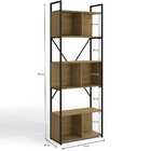 Rack Bancada Para Tv Estilo Industrial Com Estante Kapesberg