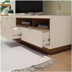 Rack Bancada Renda Com Painel Malha Para Tv Até 75 Pol. Havan