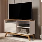 Rack Bancada Retrô 1.08 Tv 32 37 40 42 Polegadas Nichos Porta