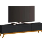 Rack Bancada Sala de Estar com Capacidade de Tv até 55 3 Gave