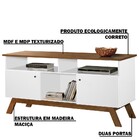 Rack Bancada Sala De Estar Frank Branco - Gran Belo