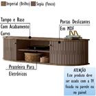 Rack Bancada Suspensa 136 Cm Tv 60 Pol 2881 Mdt