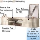 Rack Bancada Suspensa 183 Cm Tv 75 Pol 2891 Mdt