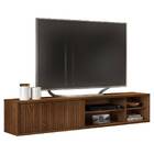 Rack Bancada Suspensa Francis 200cm Tv 70 1 Porta Caiena Tana