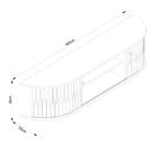 Rack Bancada Suspenso Algarve Para Tv Até 75” - Madetec