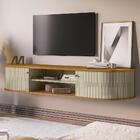 Rack Bancada Suspenso Algarve Para Tv Até 75” - Madetec