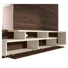 Rack Bancada Suspenso Painel Tv 58? Veneza Off White Madero