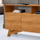 Rack Bancada Tv 43 Pol 140 Cm 3 Portas 149x Tebar