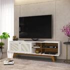 Rack Bancada Tv 60 Pol 180 Cm 27628 Dj Moveis