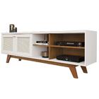 Rack Bancada Tv 60 Pol 180 Cm 27628 Dj Moveis