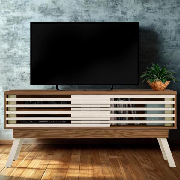 Rack Bancada Tv 65 Pol 150 Cm 2 Portas Frizz Madetec | Leroy Merlin