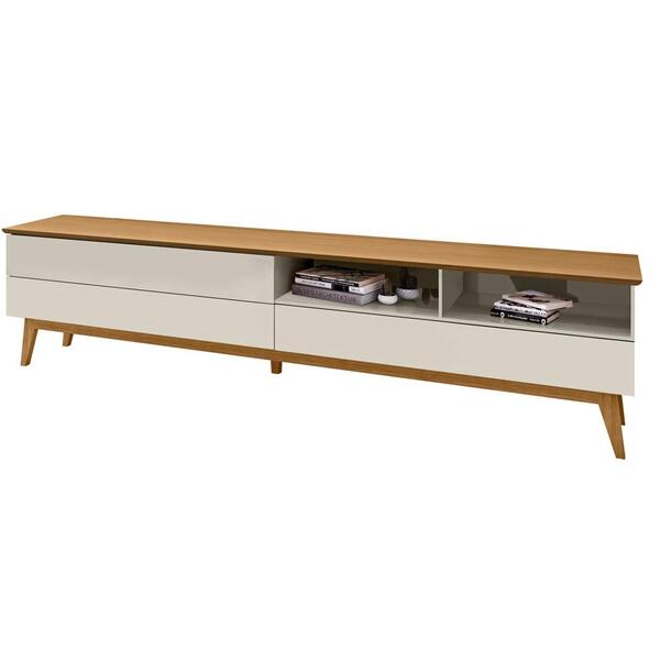 Rack Bancada Tv 65 Pol 180cm 15x Nature Tebar