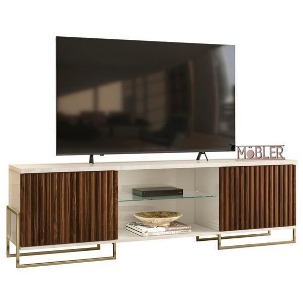 Rack Bancada Tv 75 Metha 180 Cm Mbl