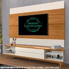 Rack Bancada Tv 75 Polegadas 218cm 15x Off White Nature Tebar