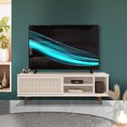 Rack Bancada Tv Até 55 Polegadas Off White Brisa Shop Jm