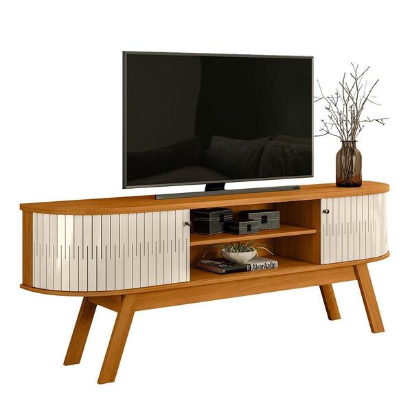 Rack Bancada Valência Para Tv Até 75” - Madetec