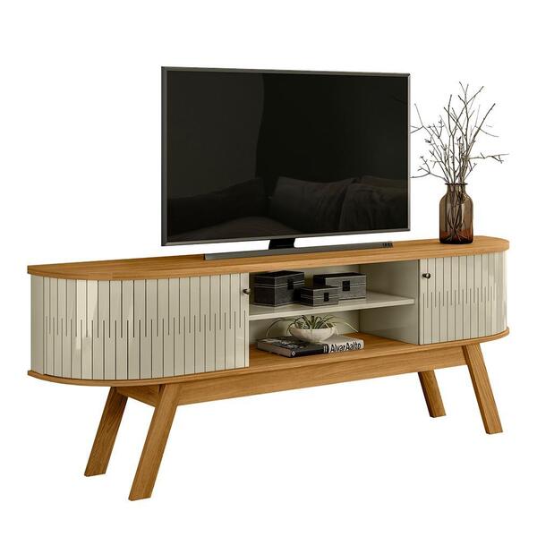 Rack Bancada Valência Para Tv Até 75” - Madetec