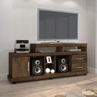 Rack Bem Ti Vi Para Tv Até 50" Jcm Móveis Cestaplus Cacau