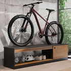 Rack Bike Bicycle - Móveis Leão - Preto/freijó