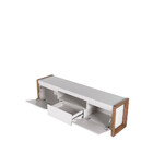 Rack Bistrol 189 Cm Produzida Em Madeira Maciça, Mdf E Mdp