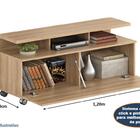 Rack Buzios 1,2 M Com Rodinhas