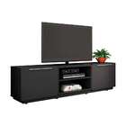 Rack Byron Preto 180 Cm