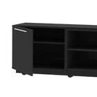 Rack Byron Preto 180 Cm